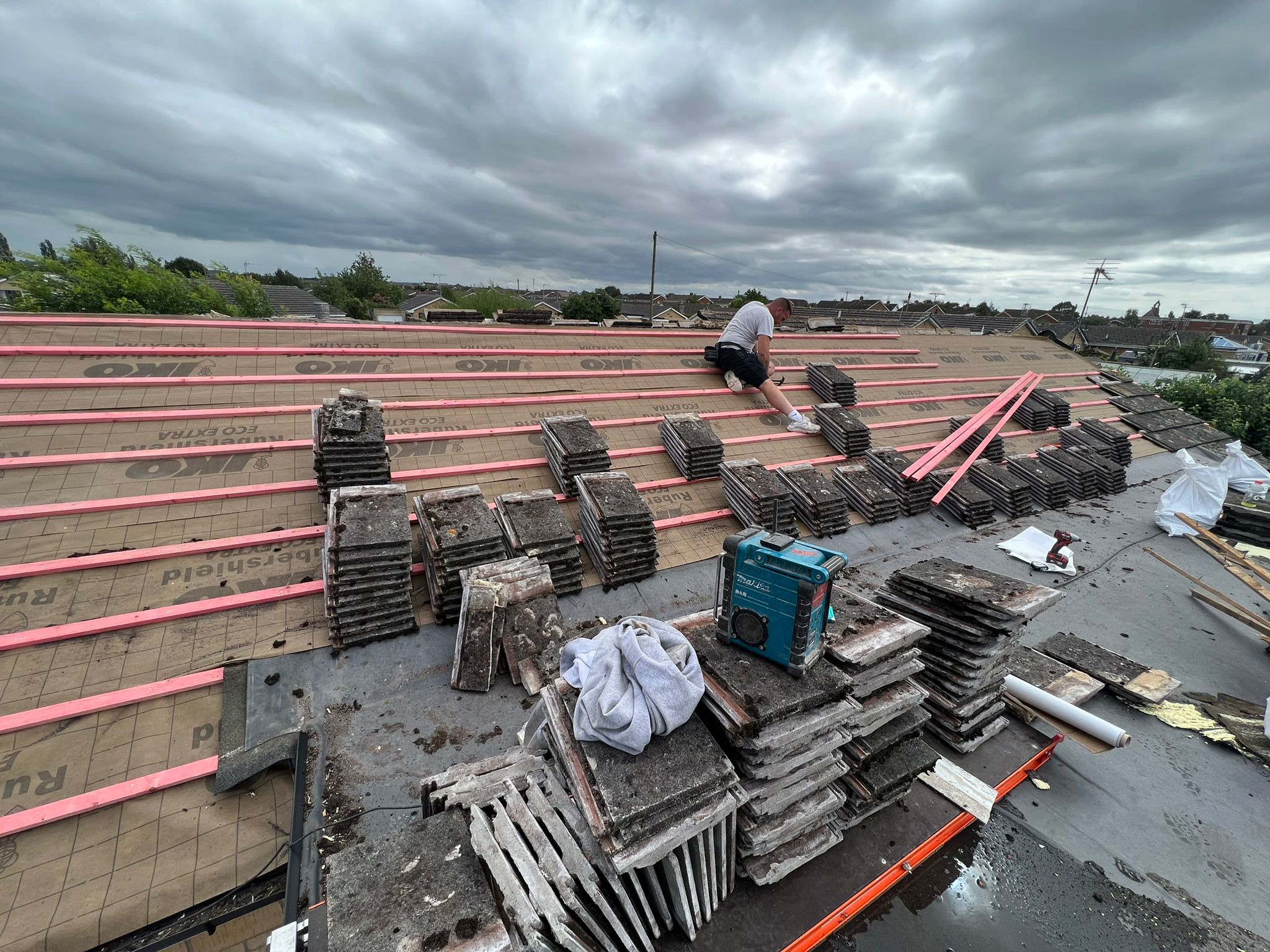 ITF & Sons roofing project